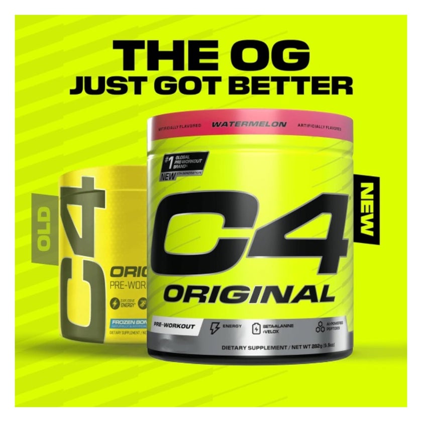 Cellucor C4 Original Pre-Workout Powder, Fruit Punch - 475g