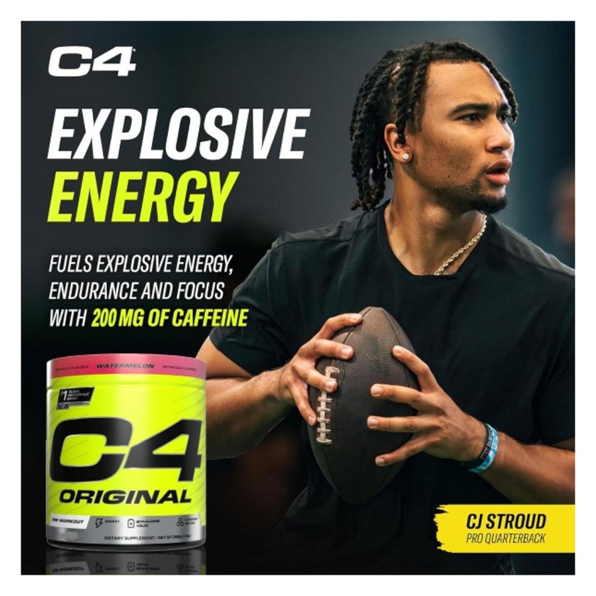 Cellucor C4 Original Pre-Workout Powder, Fruit Punch - 475g
