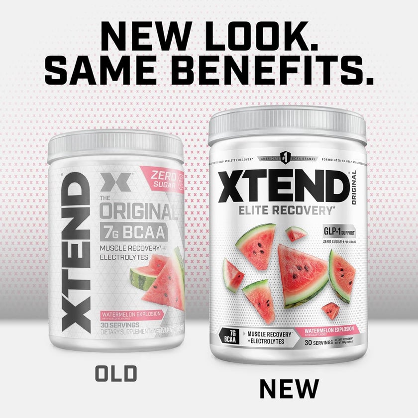 Xtend Elite Muscle Recovery Powder, Watermelon Explosion - 381g
