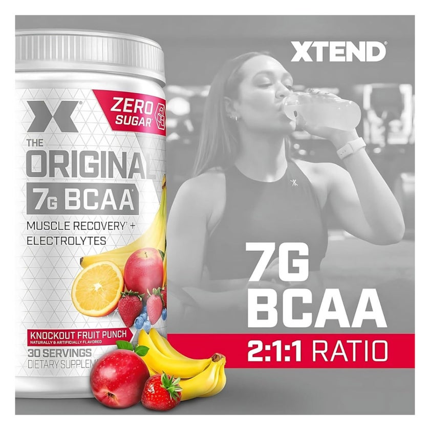 Xtend Original Muscle Recovery Powder, Fruit Punch - 390g