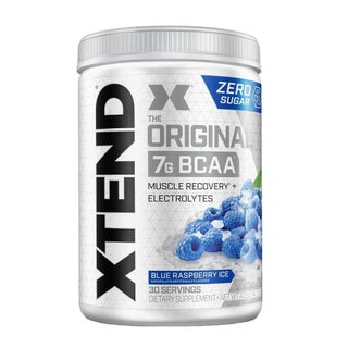 Xtend Original 7g BCAA Muscle Recovery Powder, Blue Raspberry Ice - 405g