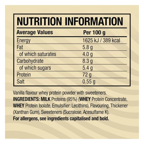Cellucor C4 Whey Protein, Vanilla Bean - 1.58kg