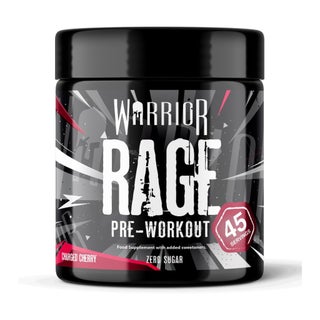 Warrior Rage Pre-Workout Powder, Charged Cherry - 392g