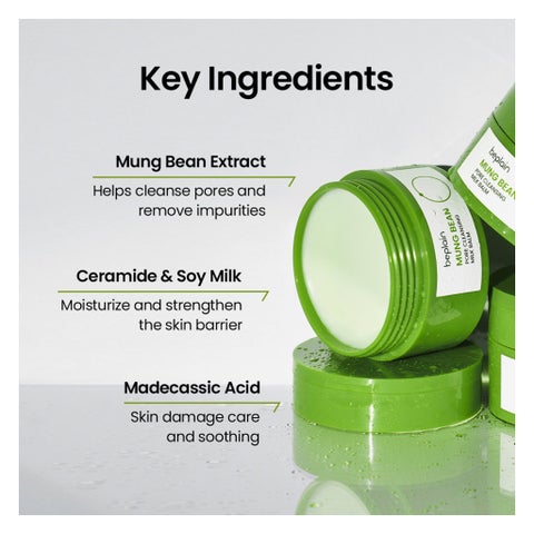 Beplain Mung Bean Pore Cleansing Milk Balm - 100ml