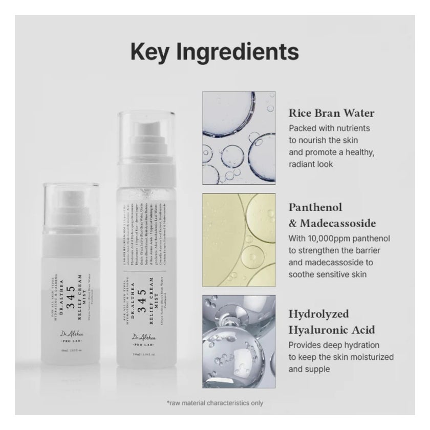 Dr. Althea 345 Relief Cream Mist - 60ml