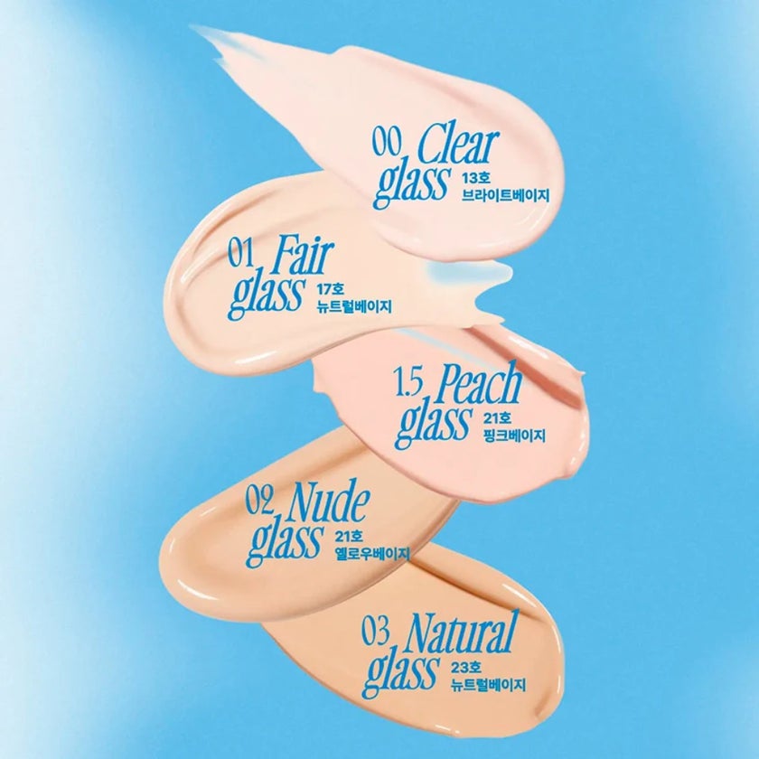 Fwee Cushion Glass Natural Foundation 15g - Nude Glass/02