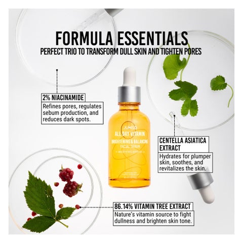 Jumiso All Day Vitamin Brightening & Balancing Facial Serum - 30ml