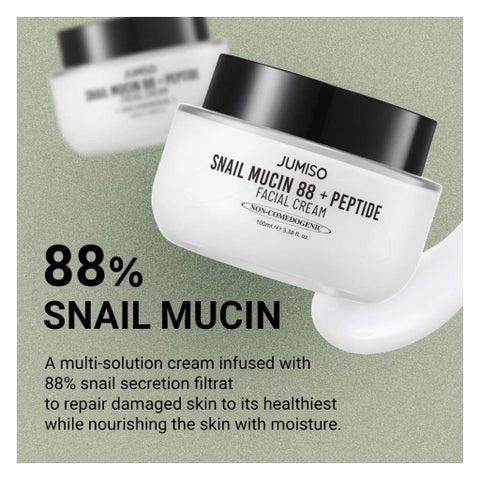 Jumiso Snail Mucin 88 + Peptide Facial Cream - 100ml