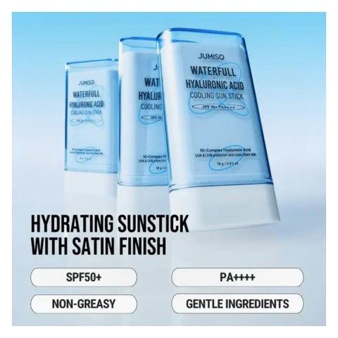 Jumiso Waterfull SFP 50+ Hyaluronic Acid Cooling Sunstick - 18g