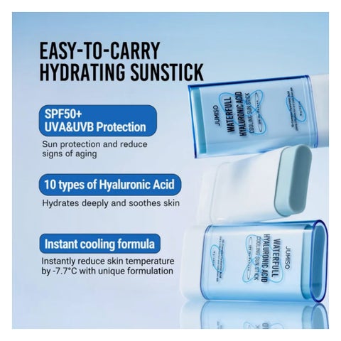 Jumiso Waterfull SFP 50+ Hyaluronic Acid Cooling Sunstick - 18g