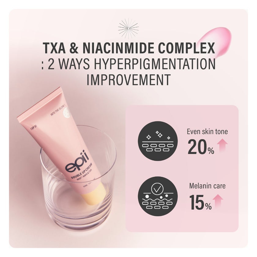 Epii NAD+ NMN & TXA Firming Double Up Cream, Aging Skin - 50ml