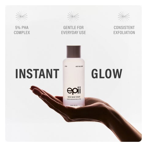 Epii Snow Mushroom & PHA New Skin Toner - 145ml