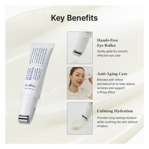 Dr. Althea Retinol Flat Iron Eye Roller - 25ml