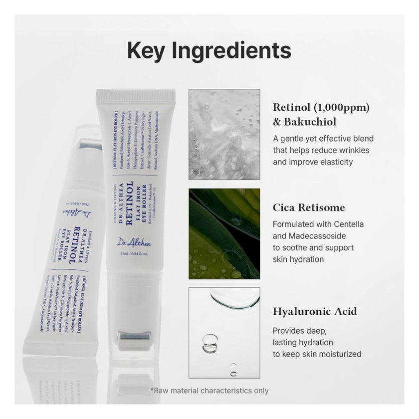 Dr. Althea Retinol Flat Iron Eye Roller - 25ml