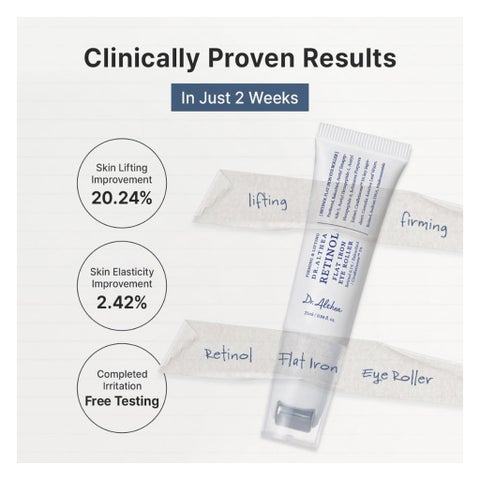 Dr. Althea Retinol Flat Iron Eye Roller - 25ml