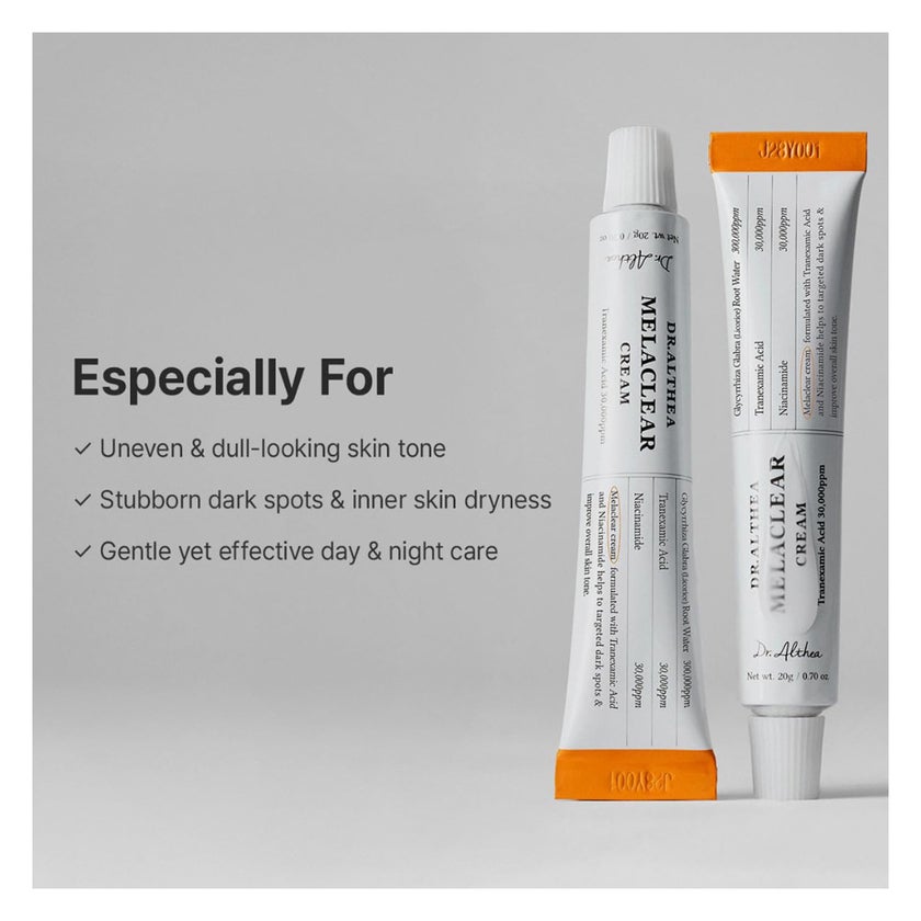 Dr. Althea Melaclear Cream, Dark Spots - 20g