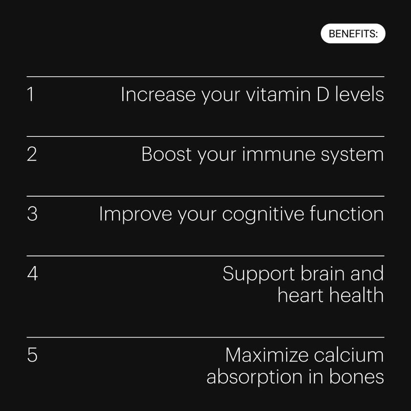 Be Levels Essentials D3 + K2 Vitamins Softgels - 60 Softgels