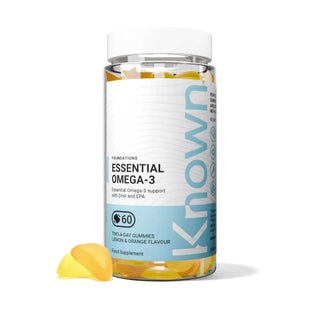 Known Nutrition Essential Omega-3 Gummies, Lemon & Orange - 60 Gummies