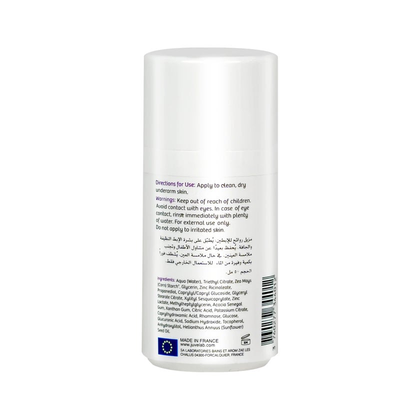 Juvelab Aluminum Free Roll-On Deodorant - 50ml