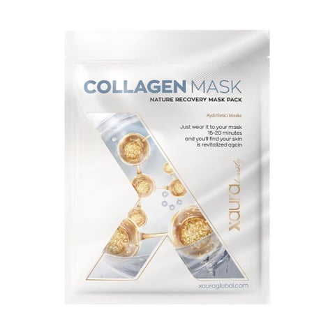 Xaura Beauty Collagen Sheet Mask - 4 Masks