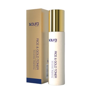 Xaura Global Rice & Gold Toner, Anti-Wrinkles - 150ml