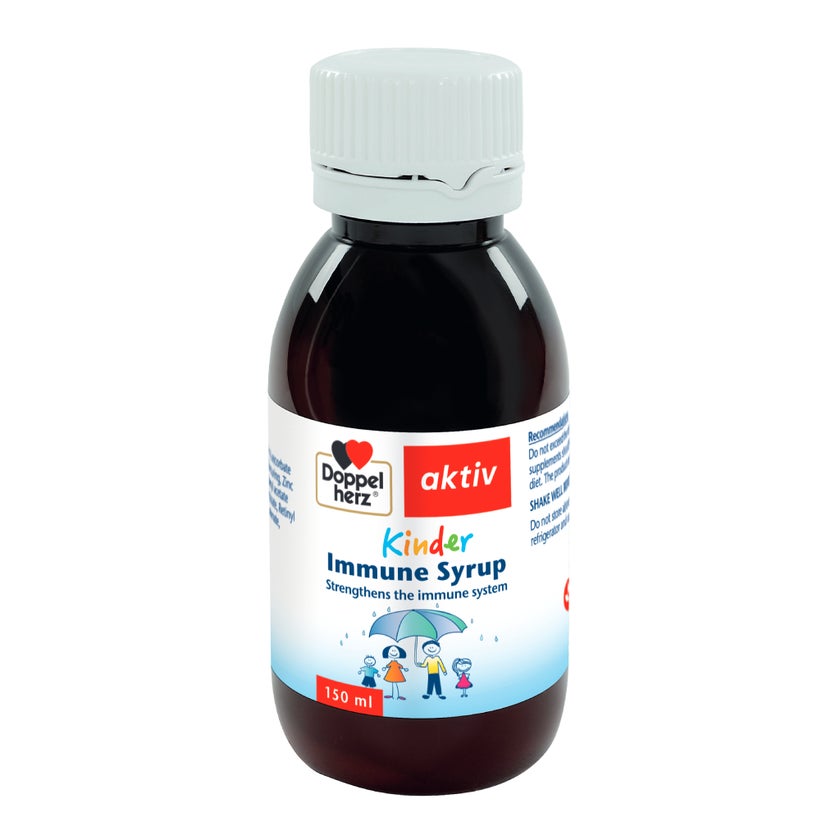 Doppelherz Kinder Immune Kids Syrup, Pineapple - 150ml