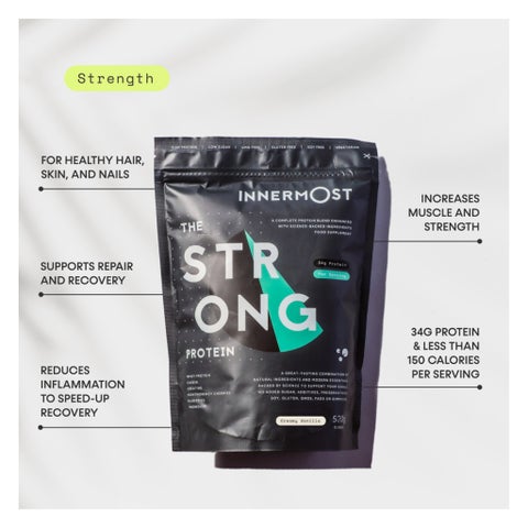 Innermost The Strong Protein Powder, Creamy Vanilla - 520g
