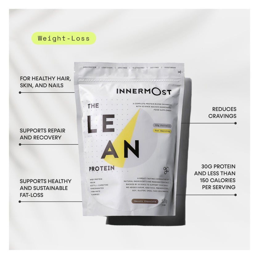 Innermost The Lean Protein Powder, Smooth Chocolate - 520g