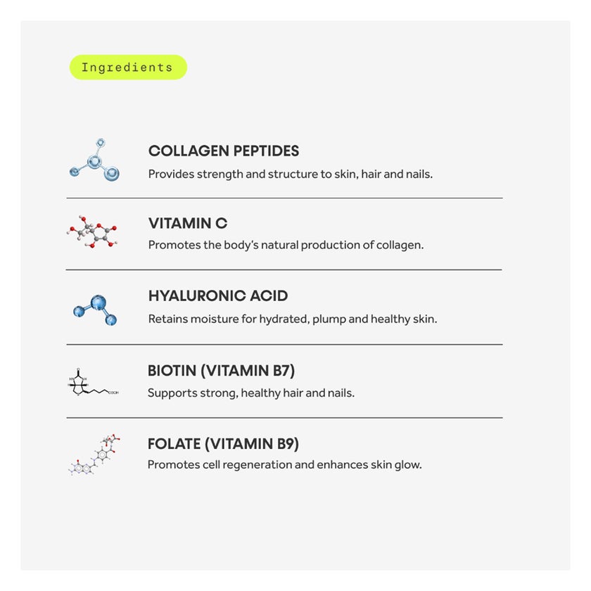 Innermost The Glow Blend Collagen Sticks, Unflavored - 30 Sachets