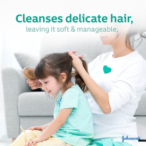 Johnson's 2-in-1 Kids Shampoo & Conditioner - 500ml