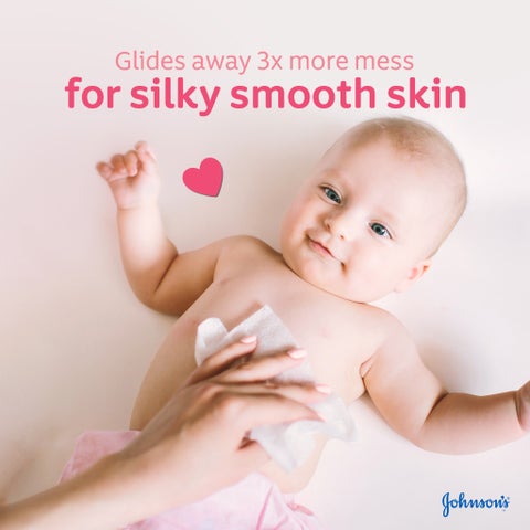 Johnson's Gentle All Over Baby Wipes - 216 Wipes
