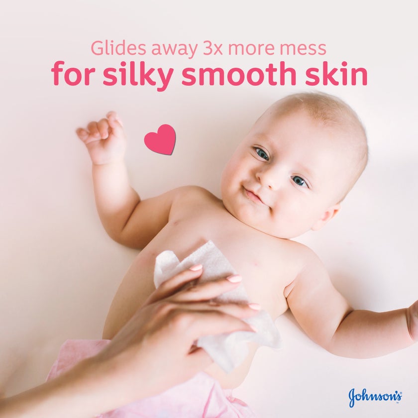 Johnson's Gentle All Over Baby Wipes - 216 Wipes