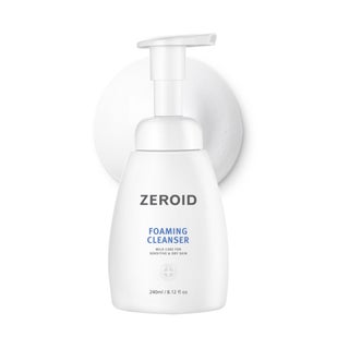 Zeroid Mild Foaming Cleanser, Sensitive & Dry Skin - 240ml