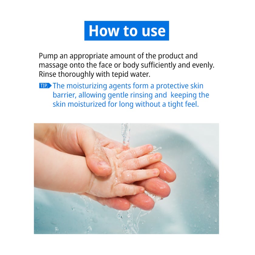 Zeroid Mild Foaming Cleanser, Sensitive & Dry Skin - 240ml