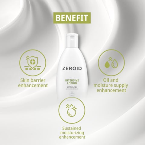 Zeroid Intensive Lotion, Dry & Disordered Skin - 200ml