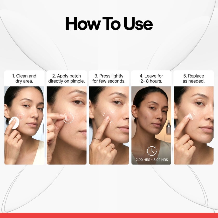 Elle Magnesium Acne Micro-Dart Patches, 12mm - 10 Patches