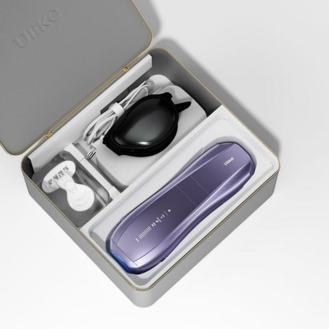Ulike Air 10 IPL Laser Hair Removal Device Kit - Purple