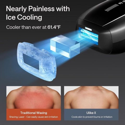 Ulike Air 10 IPL Laser Hair Removal Device Kit - Black
