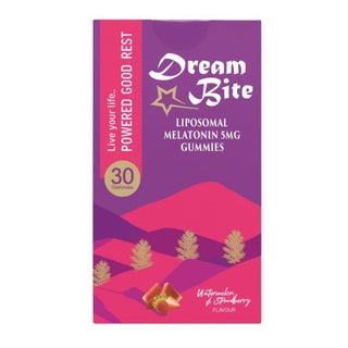 Dream Bite Liposomal Melatonin 5mg Gummies, Sleep Support - 30 Gummies