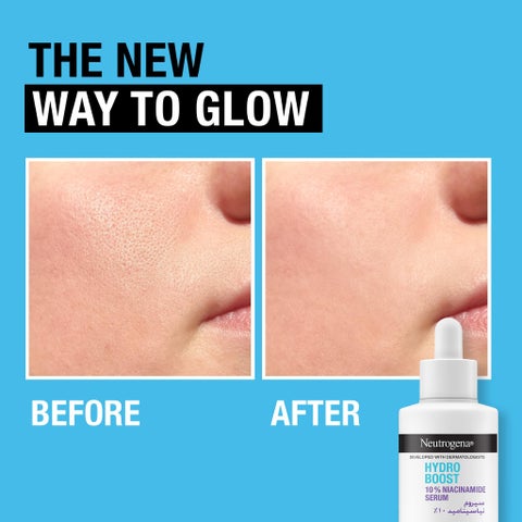 Neutrogena Hydro Boost 10% Niacinamide Serum, Hyaluronic Acid - 30ml