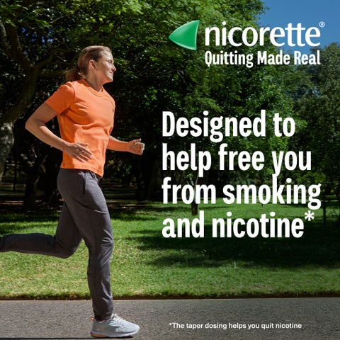Nicorette 4mg Nicotine Chewing Gum, Freshmint - 105 Gums