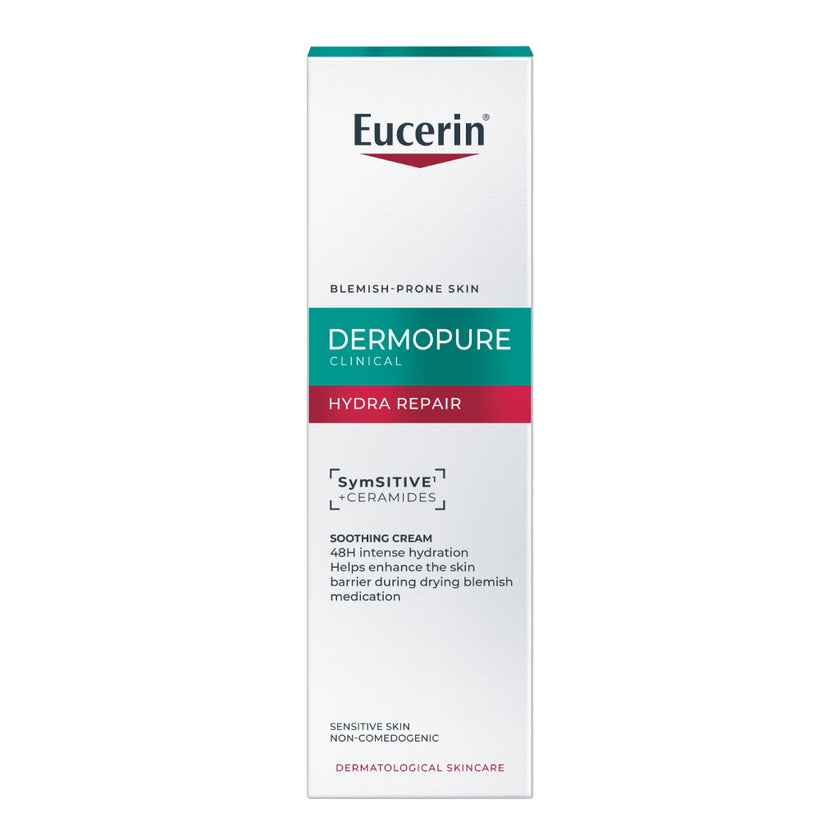Eucerin Dermopure Hydra Repair Soothing Cream - 40ml