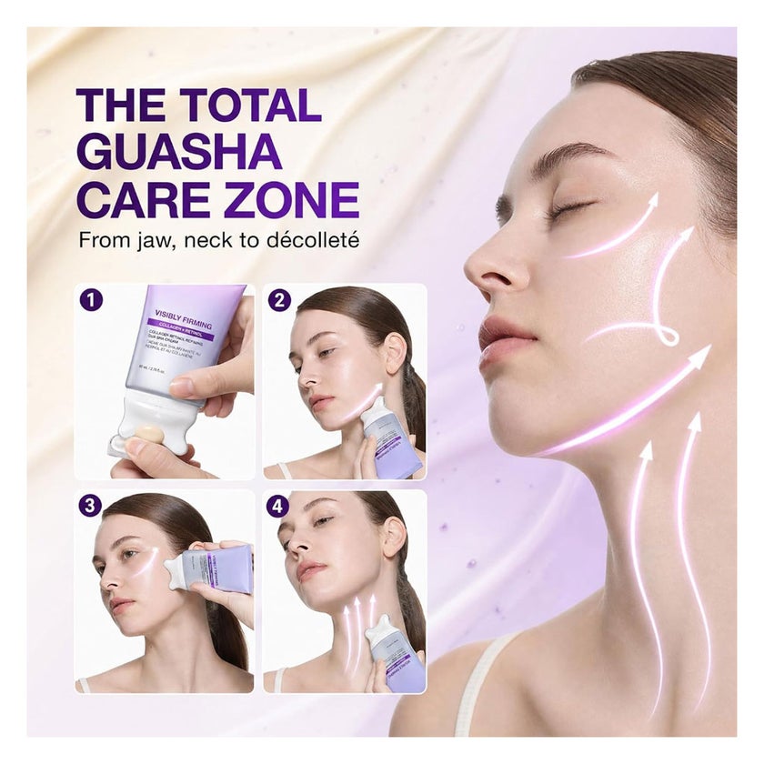 Anua Visibly Firming Collagen + Retinol Refining Gua Sha Cream - 80ml