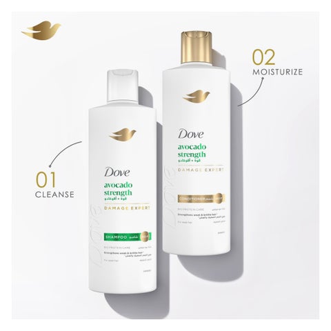 Dove Avocado Strength Hair Conditioner - 350ml