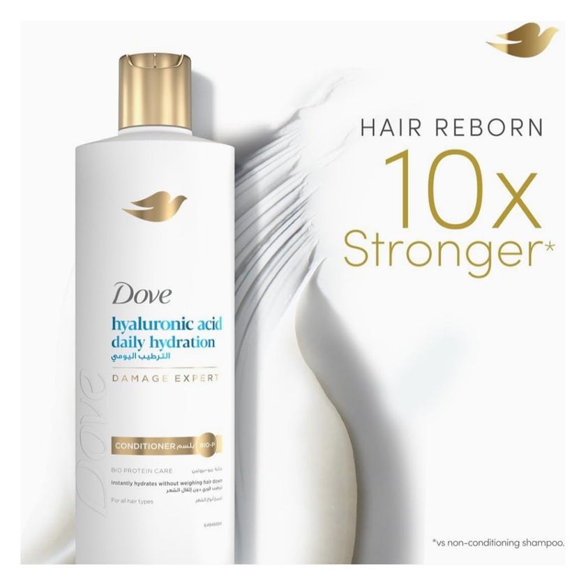 Dove Hyaluronic Acid Daily Hydration Hair Conditioner - 350ml