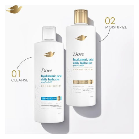 Dove Hyaluronic Acid Daily Hydration Hair Conditioner - 350ml