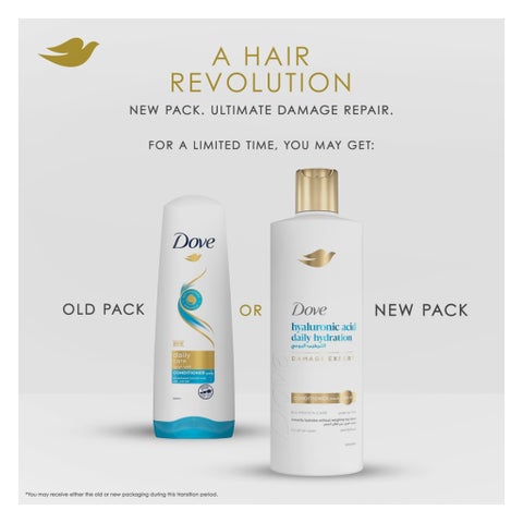 Dove Hyaluronic Acid Daily Hydration Conditioner - 340ml