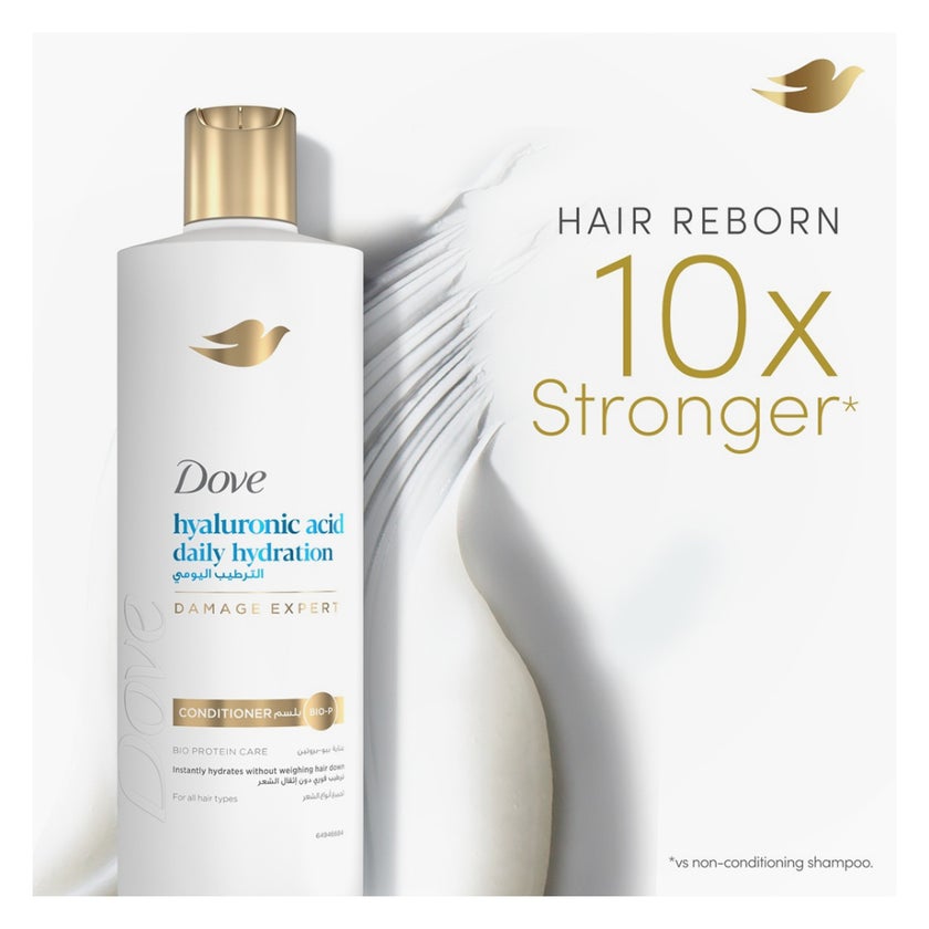 Dove Hyaluronic Acid Daily Hydration Conditioner - 340ml