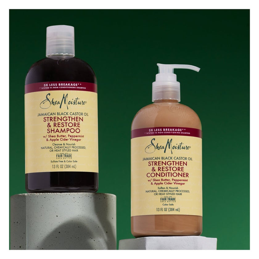 Shea Moisture Jamaican Black Castor Oil Strengthen & Restore Shampoo - 384ml