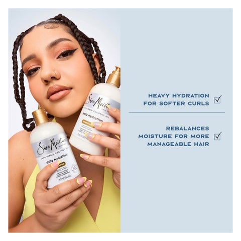 Shea Moisture 100% Virgin Coconut Oil Daily Hydration Conditioner - 384ml